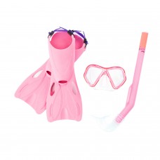 HYDRO-SWIM Galapagos Snorkel Set - Pink   566350259